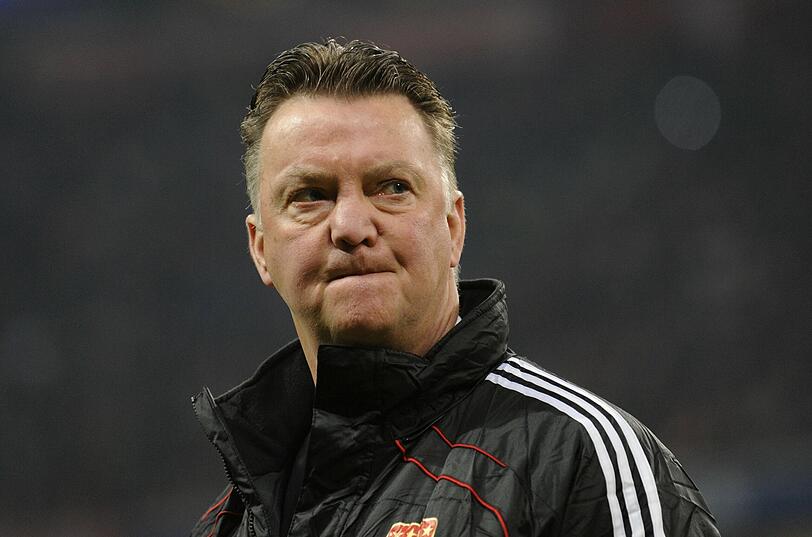 Harte Zeiten für Bayern-Trainer Louis van Gaal.