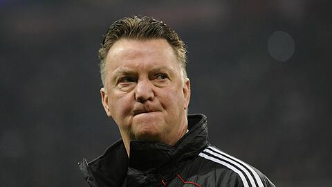 Harte Zeiten für Bayern-Trainer Louis van Gaal.