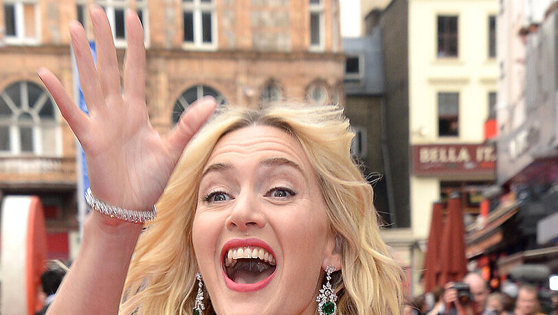 Kate Winslet setzt auf ihr natürliches Lachen Kate Winslet setzt auf ihr natürliches Lachen