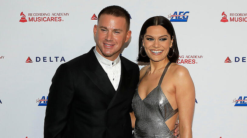 Channing Tatum mit Jessie J auf einem Event im Januar.