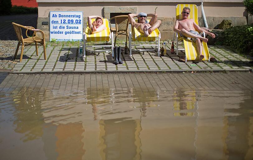 Aktuelle Fotos zum Hochwasser in Dresden: Bilder von der FLut