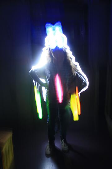 Beim Lightpainting werden tolle Lichteffekte kreiert: Mit einer speziellen Kamera entstehen so ungewöhnliche Fotos.