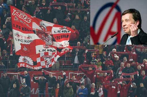 Fans des 1. FC Köln wollten AfD-Chef Lucke aus dem ICE vertreiben.