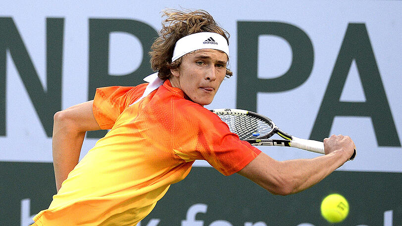 Eine Runde weiter: Alexander Zverev.