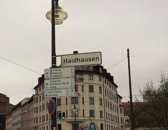 Haidhausen gestern und heute ist das Thema der Stadtteilführung.