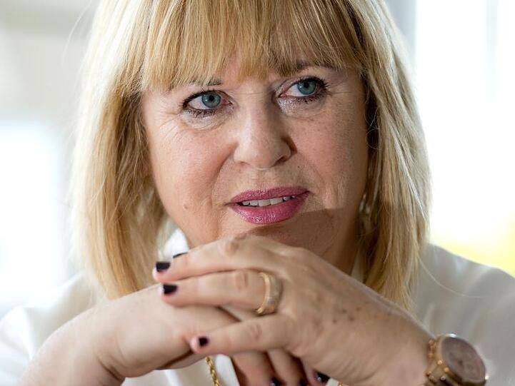 Patricia Riekel, damalige Chefredakteurin der Zeitschrift "Bunte". Foto: picture alliance / dpa
