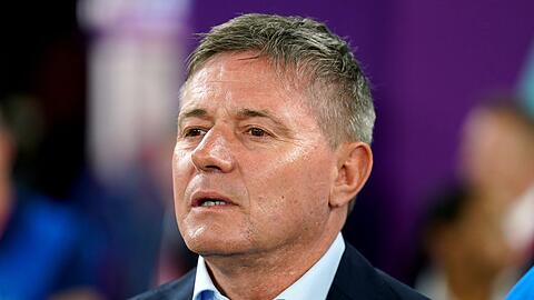 Der Trainer der serbischen Fußball-Nationalmannschaft: Dragan Stojkovic.
