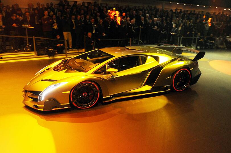Der Lamborghini Veneno. Foto: Uli Deck/dpa