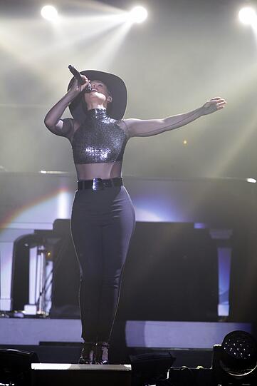 Tour 2013: Alicia Keys in der Olympiahalle in München - Die Bilder