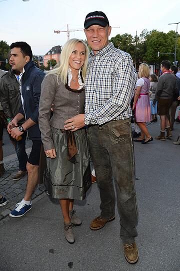 Axel Schulz und Frau Patricia.