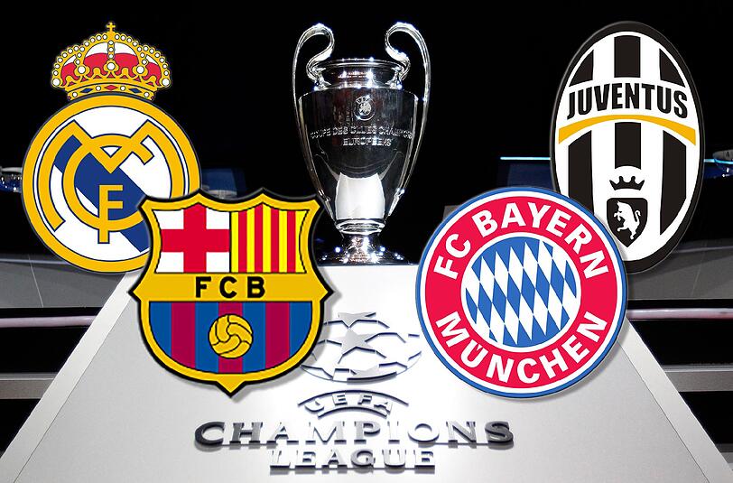 Real Madrid, Juventus Turin oder der FC Barcelona: Wer wird der Gegner des FC Bayern im Halbfinale der Champions League?