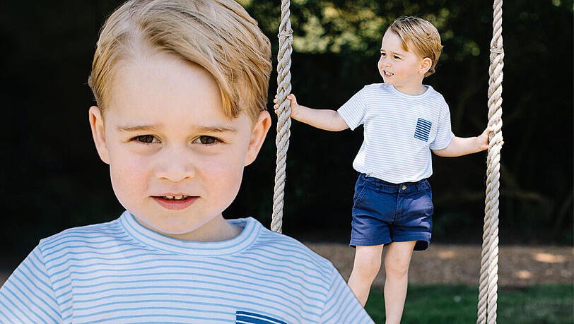 Das Streifenshirt von Prinz George war schon eine Stunde nach Veröffentlichung der Bilder nicht mehr erhältlich Das Streifenshirt von Prinz George war schon eine Stunde nach Veröffentlichung der Bilder nicht mehr erhältlich
