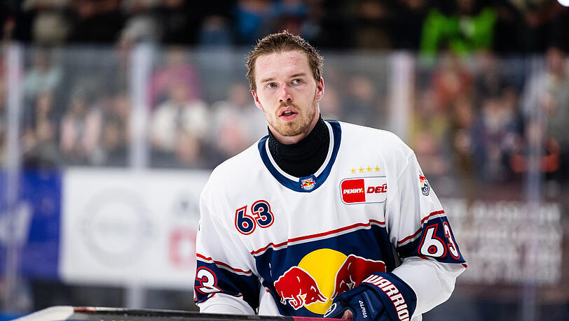 Überraschender Abschied: Luis Schinko verlässt den EHC Red Bull München.