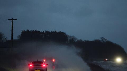 Auch über Nordirland fegte Sturm "Bram".