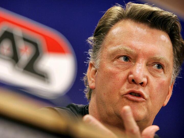 Sein Arbeitgeber AZ Alkmaar will Klarheit: Louis van Gaal.