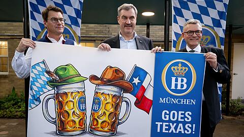 Bald gibt es auch in Texas ein Hofbräuhaus. Bald gibt es auch in Texas ein Hofbräuhaus.