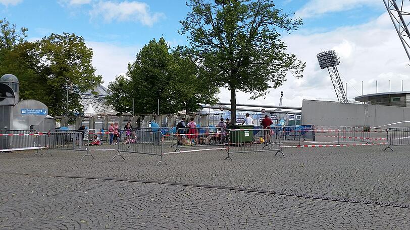 Bilder vom frühen Vormittag. Noch ist es recht ruhig.
