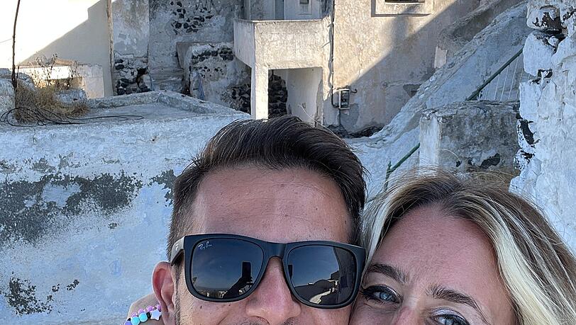 Christina Beier und ihr Christos haben sich den 26. Mai 2026 als Hochzeitstermin ausgesucht.