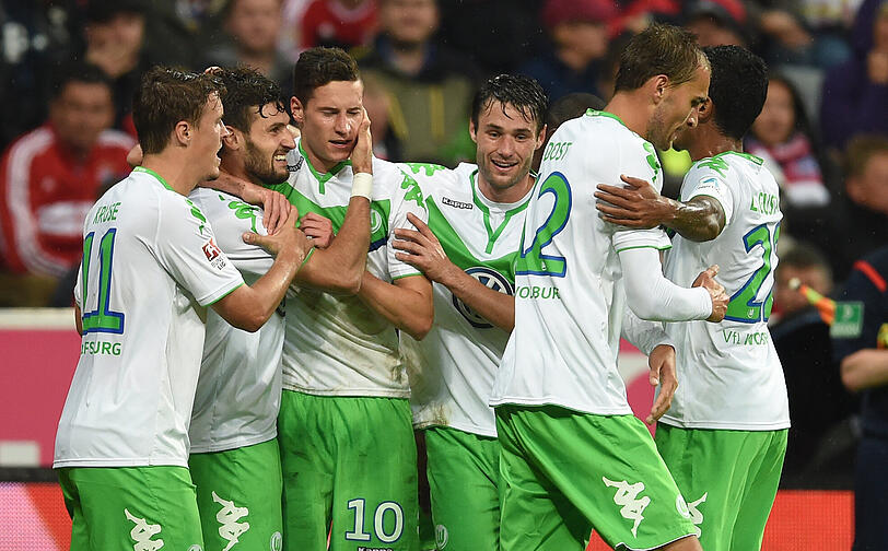 Torjubel in München: Caligiuri nach dem 1:0