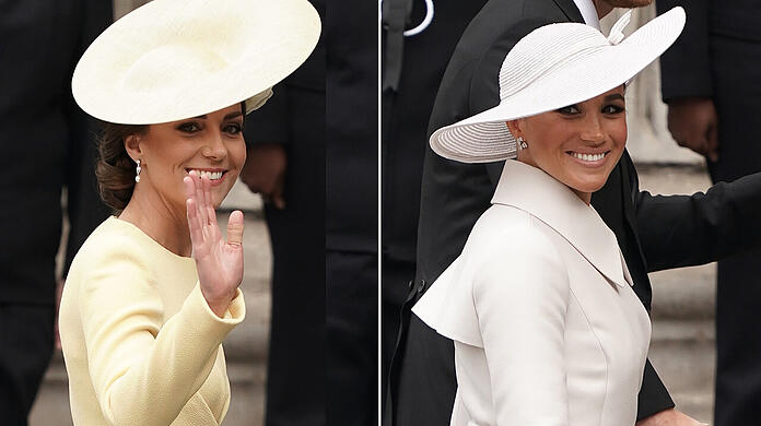 Haben sich das erste Mal seit über zwei Jahren gesehen: Herzogin Kate und Schwägerin Herzogin Meghan