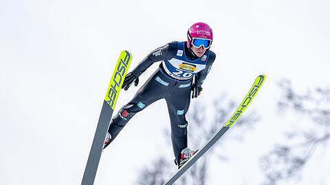 Felix Hoffmann hat es erstmals in seiner Karriere auf das Podest im Weltcup geschafft.