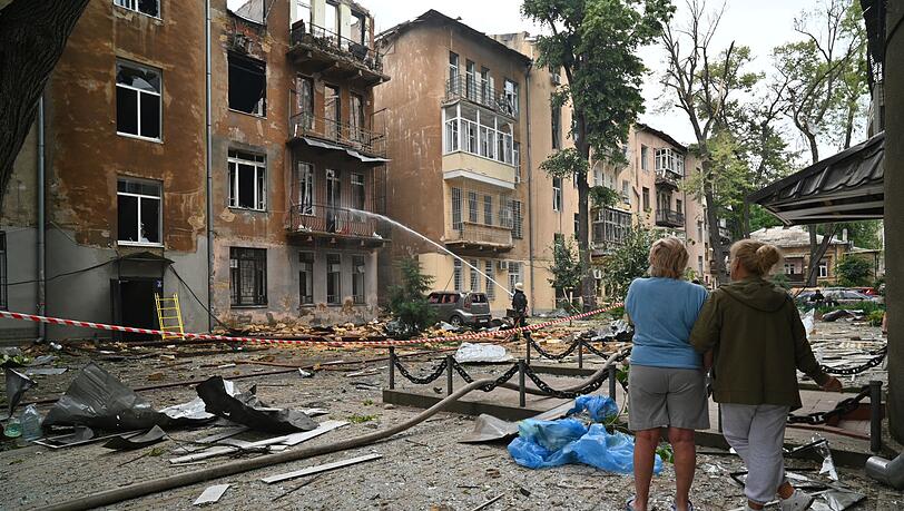 Immer wieder gibt es russische Luftangriffe auf Odessa. (Archivbild)