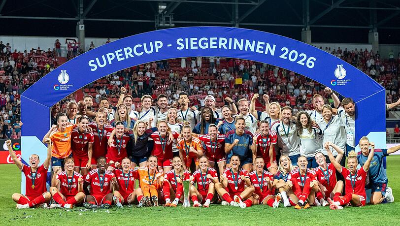 Wieder geschafft. Die Bayern-Frauen holen erneut den Supercup. Wieder geschafft. Die Bayern-Frauen holen erneut den Supercup.