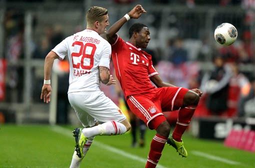 David Alaba: Note 3: Hatte zwei, drei Mal Probleme in Halbzeit eins mit dem forschen Hahn. Sonst mit viel Gas und tollen Doppelpässen mit Ribéry