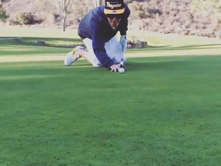 Justin Bieber: Golf mal anders