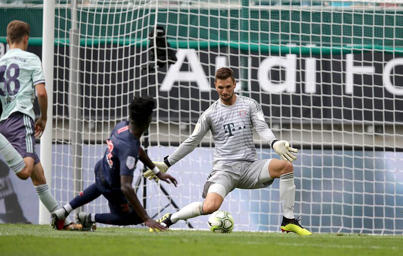 In dieser Saison bislang nur in der Sommer-Vorbereitung, wie hier gegen Paris Saint-Germain, für den FC Bayern im Einsatz: Torwart Sven Ulreich.