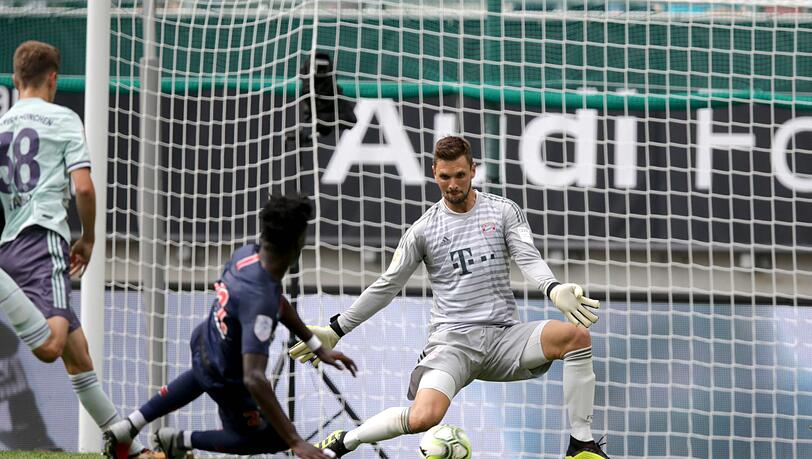 In dieser Saison bislang nur in der Sommer-Vorbereitung, wie hier gegen Paris Saint-Germain, für den FC Bayern im Einsatz: Torwart Sven Ulreich. In dieser Saison bislang nur in der Sommer-Vorbereitung, wie hier gegen Paris Saint-Germain, für den FC Bayern im Einsatz: Torwart Sven Ulreich.