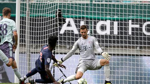 In dieser Saison bislang nur in der Sommer-Vorbereitung, wie hier gegen Paris Saint-Germain, für den FC Bayern im Einsatz: Torwart Sven Ulreich.