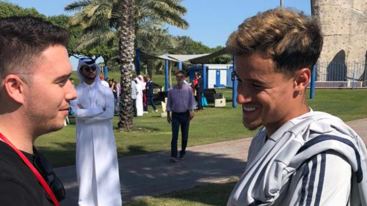 Im Gespräch mit AZ-Reporter Maximilian Koch: Philippe Coutinho.