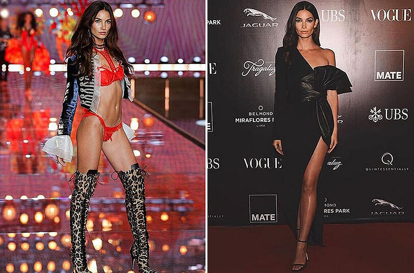 Lily Aldridge.