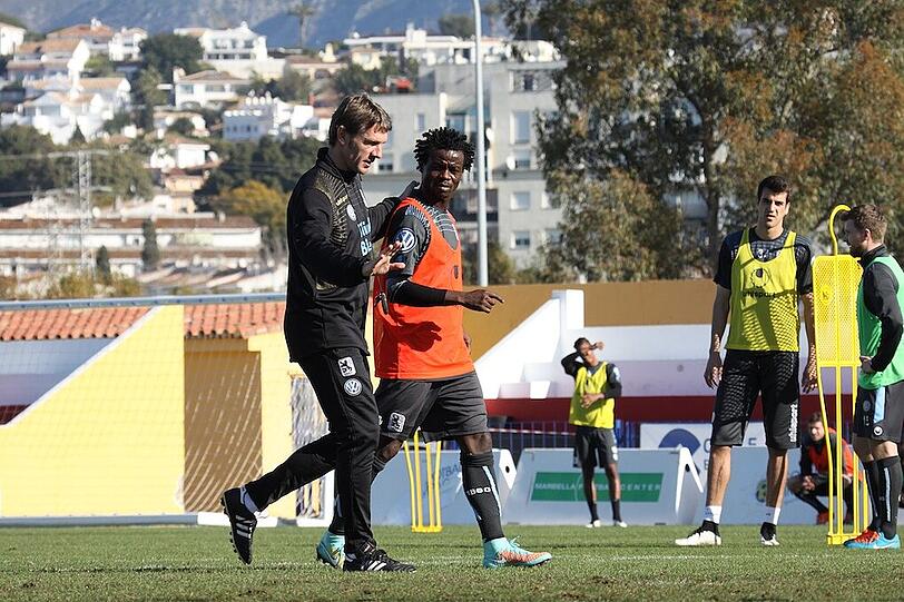Neuzugang Anthony Annan hat das Training beim TSV 1860 aufgenommen.