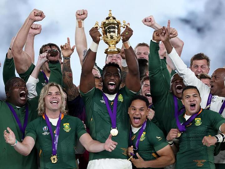 Zum dritten Mal darf sich Südafrika als Rugby-Weltmeister feiern lassen.
