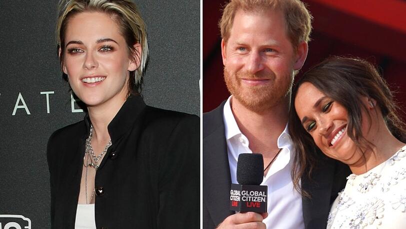 Über den aktuellen Wohnort von Harry und Meghan wusste Kristen Stewart offenbar nicht Bescheid.