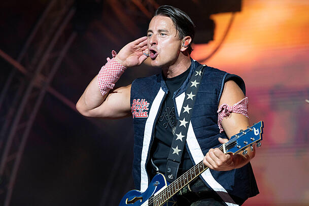 Andreas Gabalier während eines Auftritts in Kitzbühel im August. Andreas Gabalier während eines Auftritts in Kitzbühel im August.
