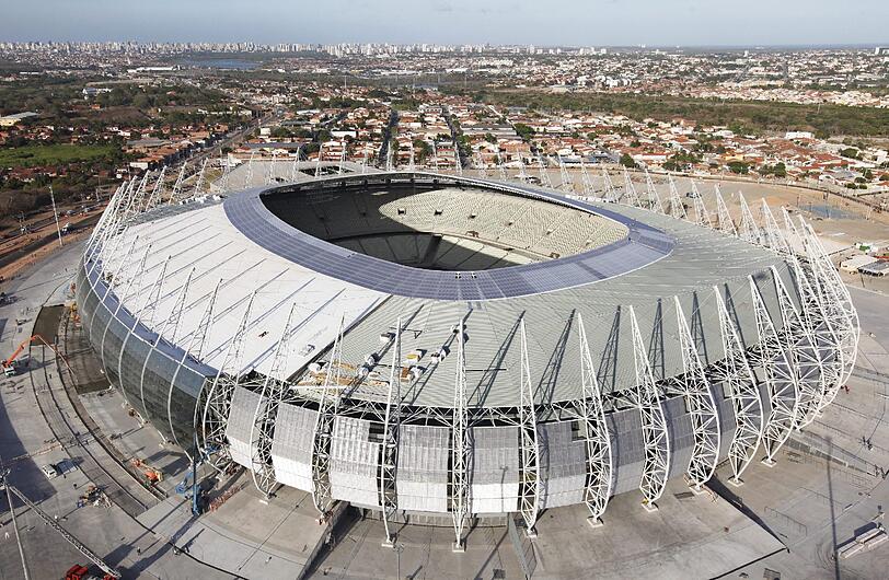 Ort: Fortaleza
Stadion: Castelao - voller Name: Estádio Plácido Aderaldo Castelo (Umbau)