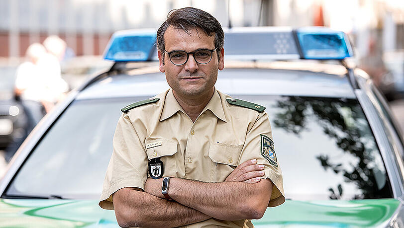 Seine Pressestelle wurde als "PR-Team des Jahres ausgezeichnet": Marcus da Gloria Martins, Pressesprecher der Münchner Polizei. Seine Pressestelle wurde als "PR-Team des Jahres ausgezeichnet": Marcus da Gloria Martins, Pressesprecher der Münchner Polizei.