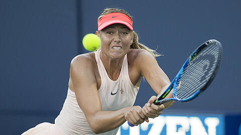 Kaum wieder auf der Tour, schon wieder verletzt: Maria Sharapova.