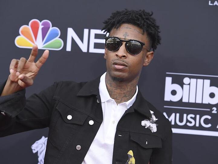 21 Savage bei den Billboard Music Awards in las Vegas 2018.