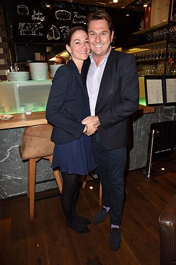 Michael Link mit PR-Lady Charlotte von Oeynhausen