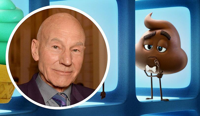 Patrick Stewart spricht einen kleinen Haufen Exkremente. Warum auch nicht?