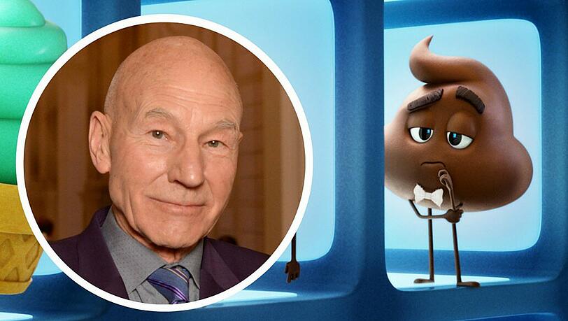 Patrick Stewart spricht einen kleinen Haufen Exkremente. Warum auch nicht?