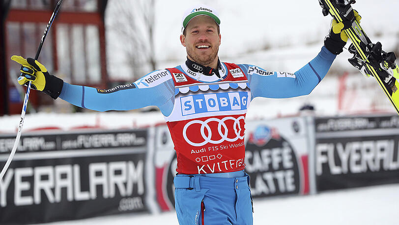 Welche Entscheidungen stehen bei den Männern aus? Nur noch eine: Kjetil Jansrud (Norwegen), bereits Gewinner der Super-G-Wertung, ...