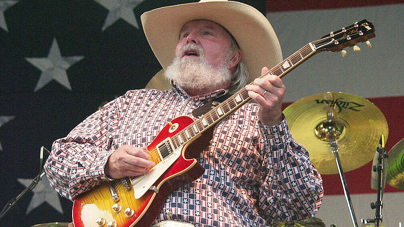 Charlie Daniels bei einem Auftritt
