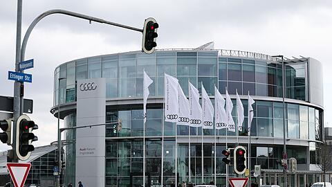 Das Audi-Forum in Ingolstadt.