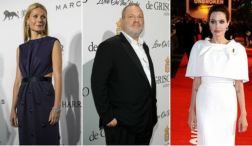 Gwyneth Paltrow und Angelina Jolie wurden in ihrer Jugend Opfer von Harvey Weinstein.