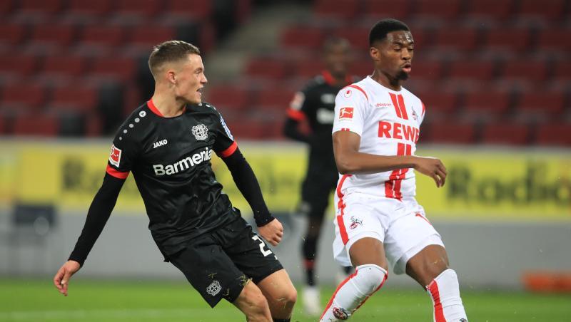 Markierte beim Leverkusener Sieg in Köln der Endstand: Florian Wirtz.